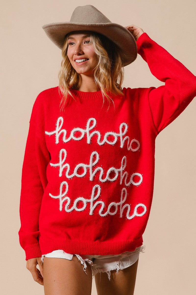 Ho Ho Ho Christmas Sweater