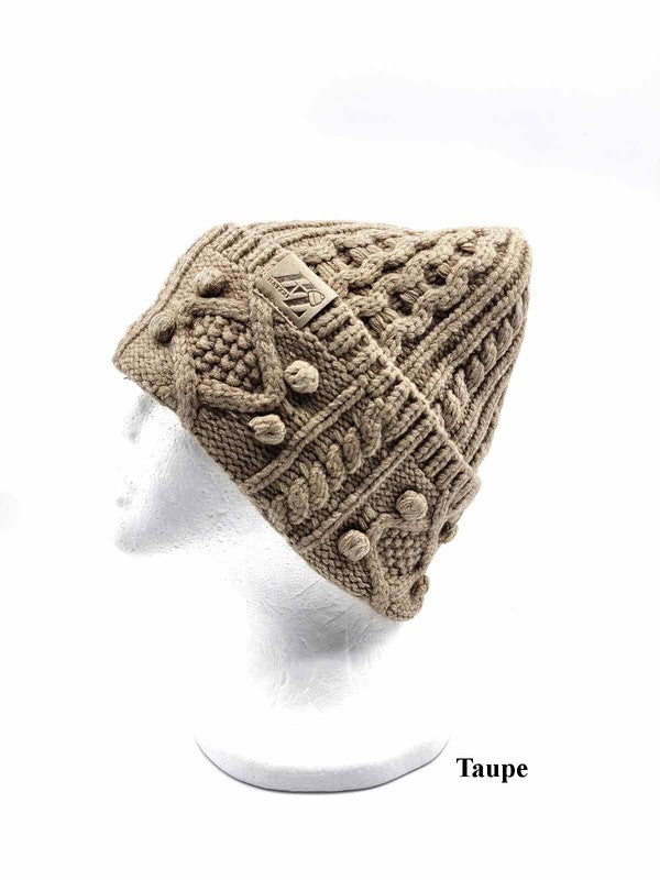 Cable knit Soft Beanie
