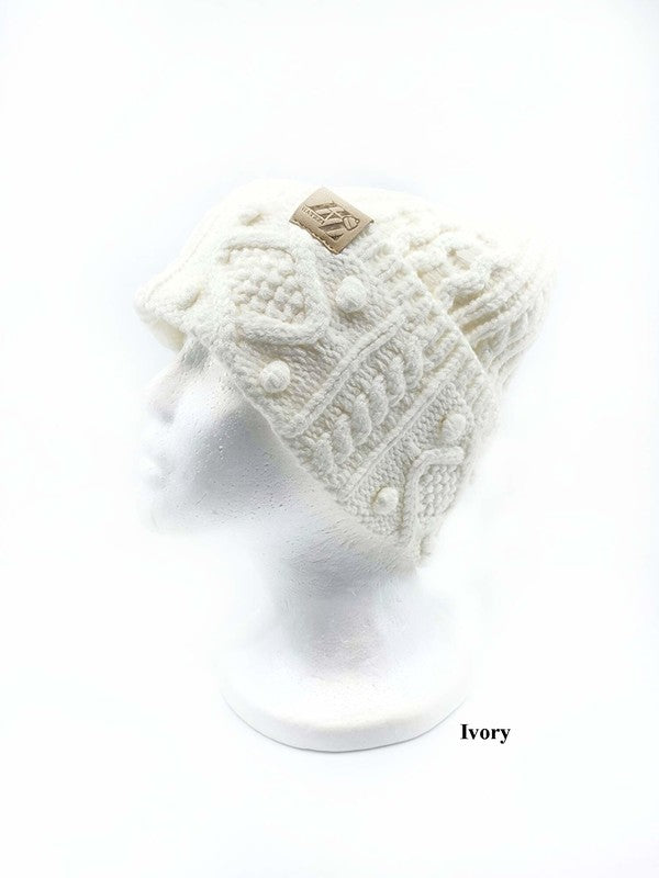 Cable knit Soft Beanie