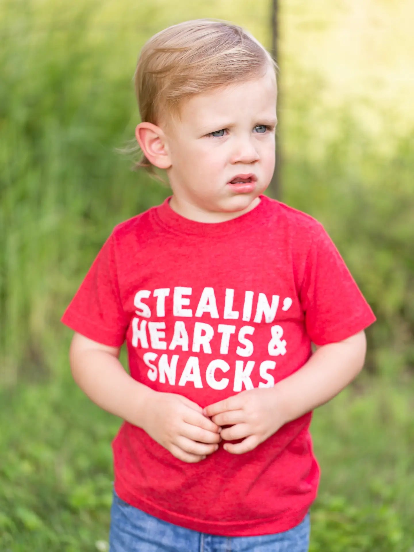 Stealin' Hearts & Snacks - Toddler Shirt