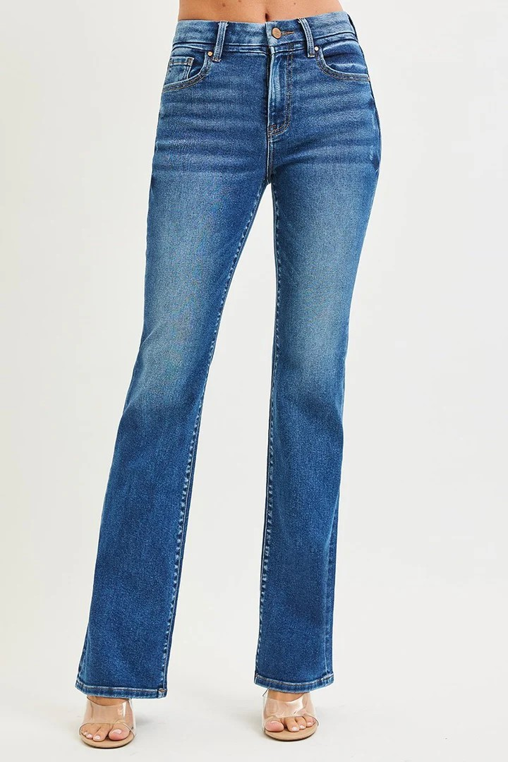 Risen High Rise Bootcut Jeans