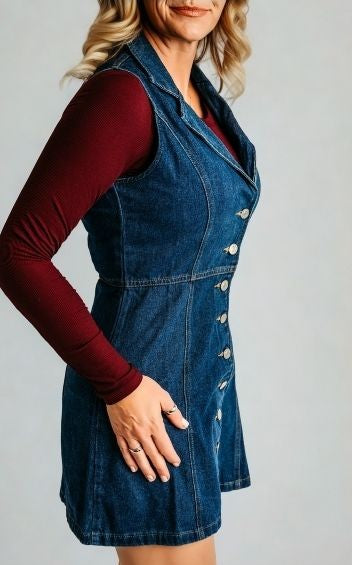 Denim Mini Dress