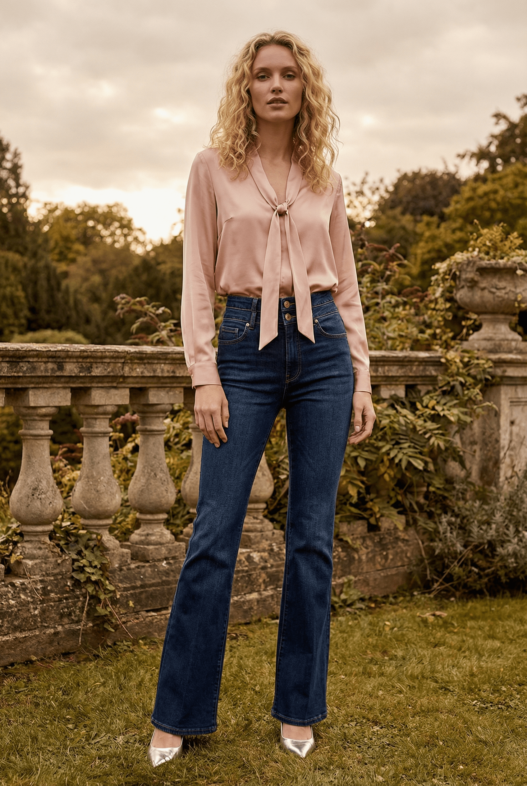 *Tummy Control* High Rise Bootcut Jeans