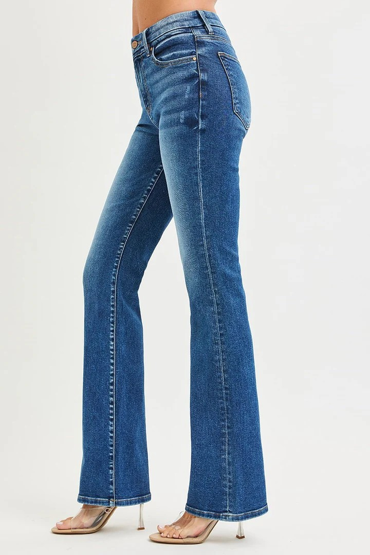 Risen High Rise Bootcut Jeans