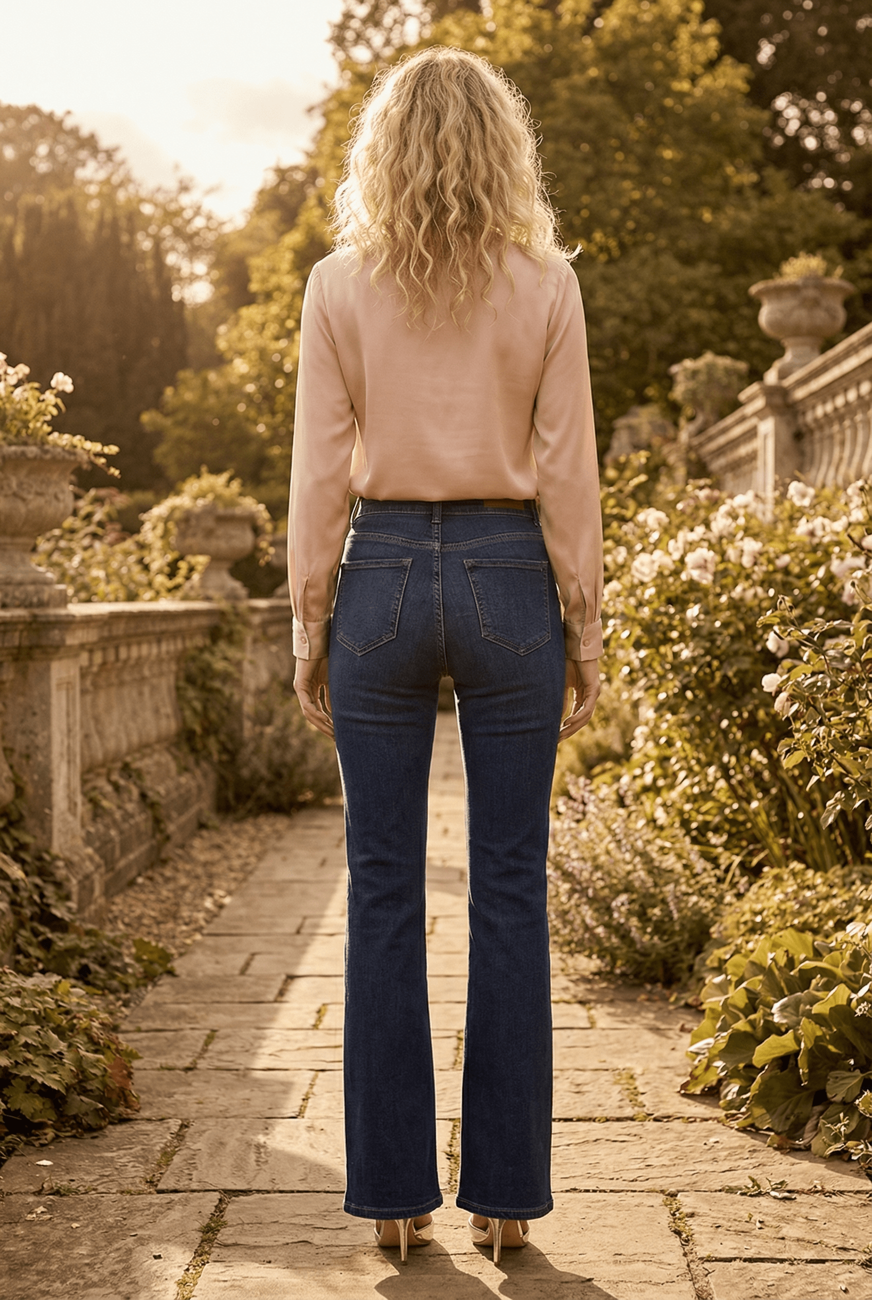 *Tummy Control* High Rise Bootcut Jeans