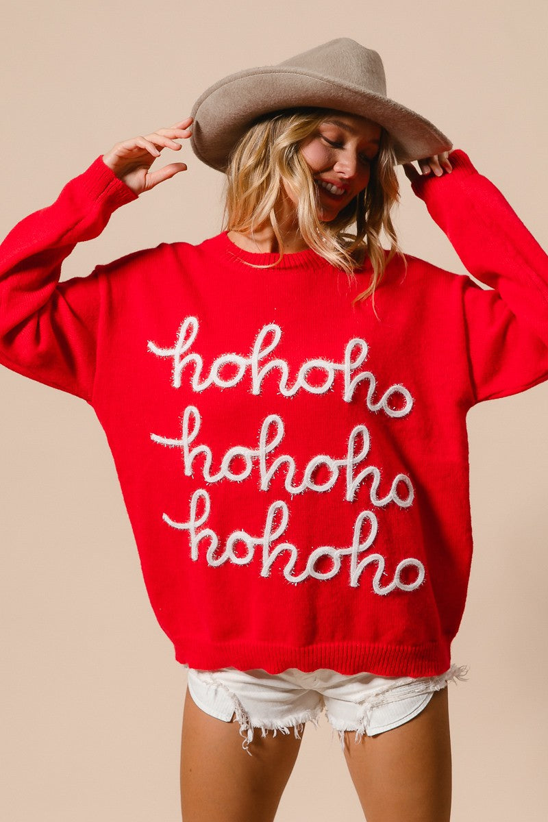 Ho Ho Ho Christmas Sweater