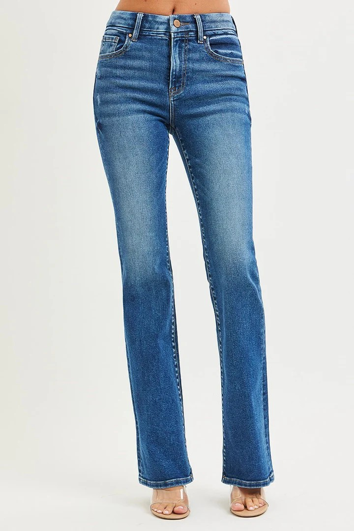 Risen High Rise Bootcut Jeans