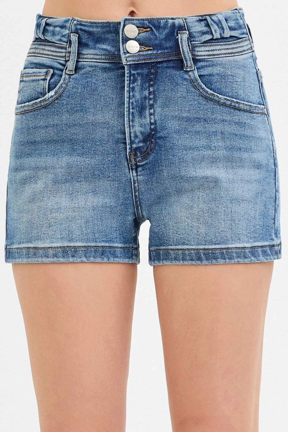 Risen High Rise Bow Detailed Shorts