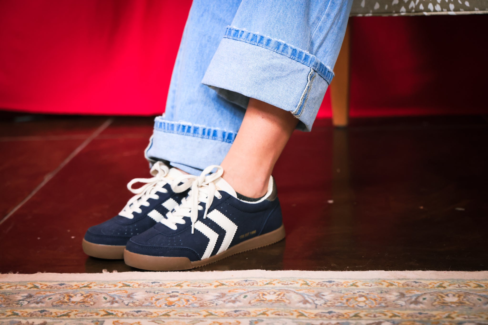 Yellow Box Women Nubuck Low Top Lace Up Sneakers