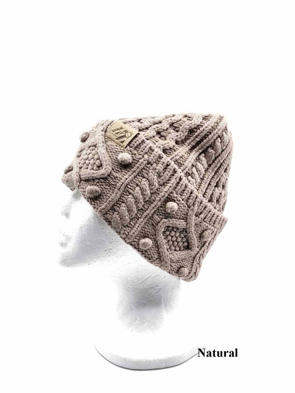 Cable knit Soft Beanie