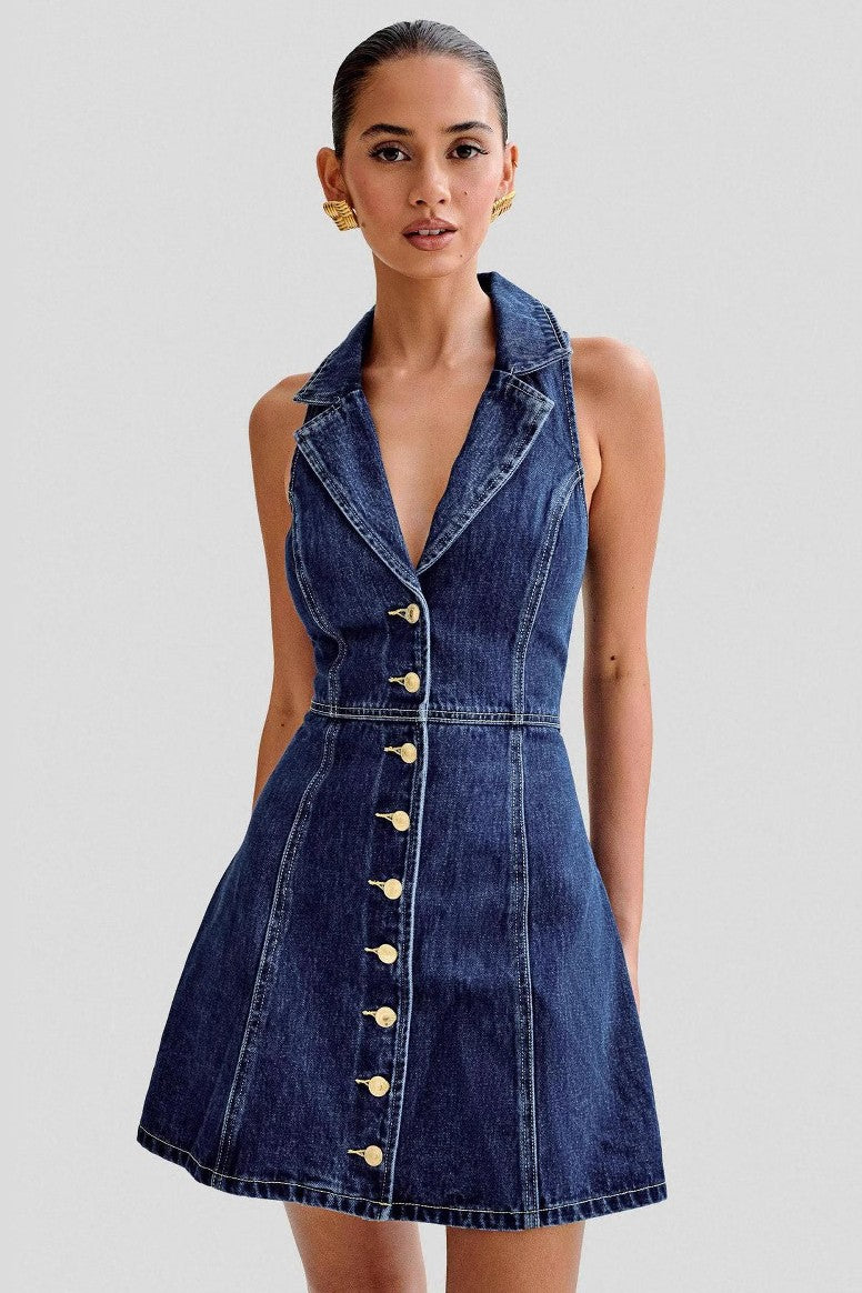 Denim Mini Dress