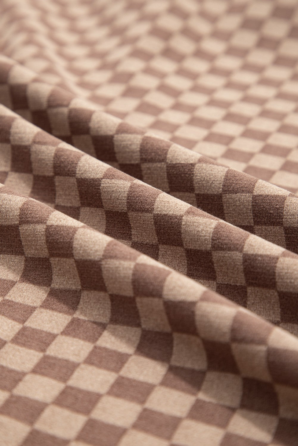 Checkered Sweatshirt 2 Piece Set