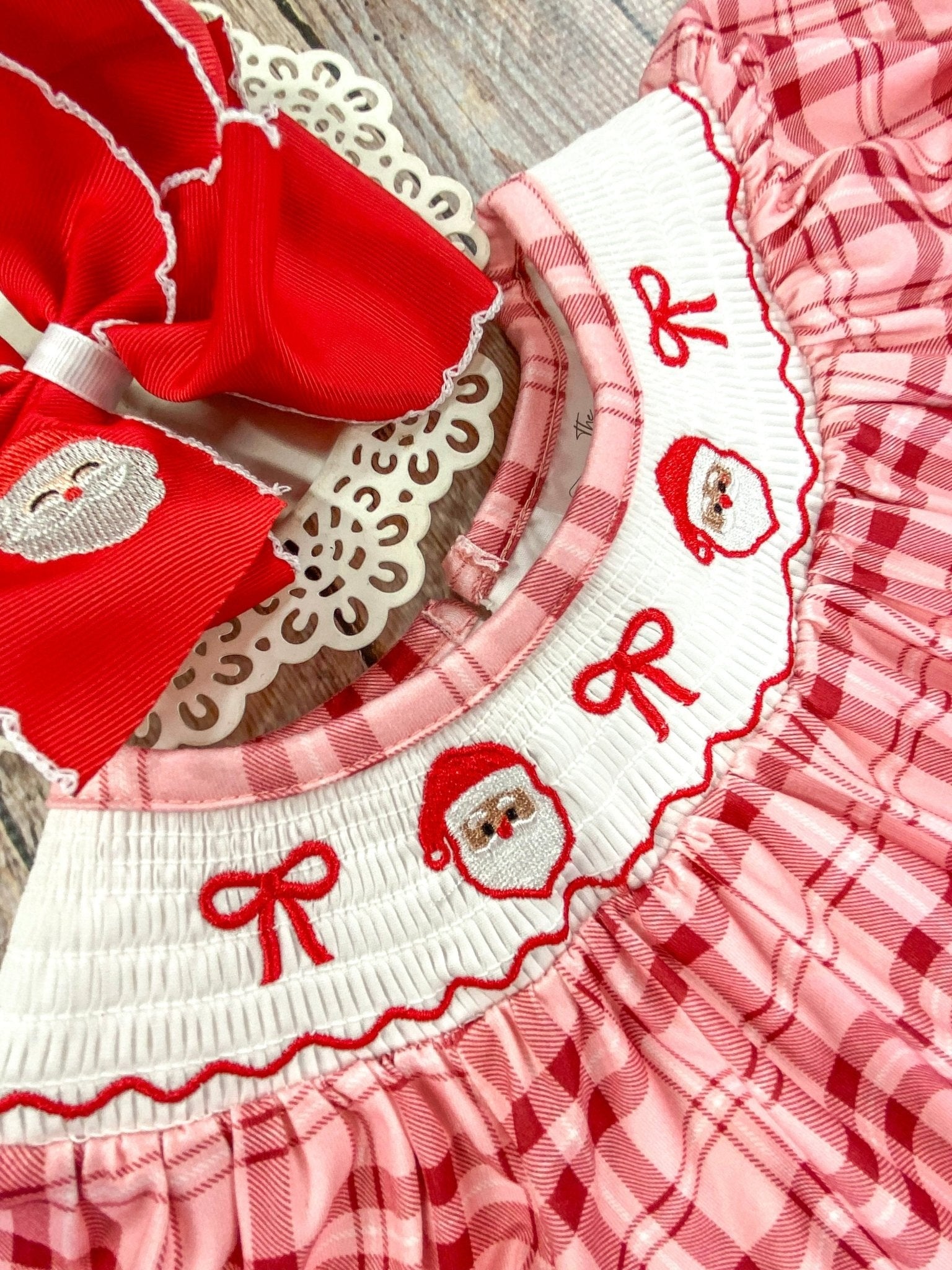 Toddler Santa Dress