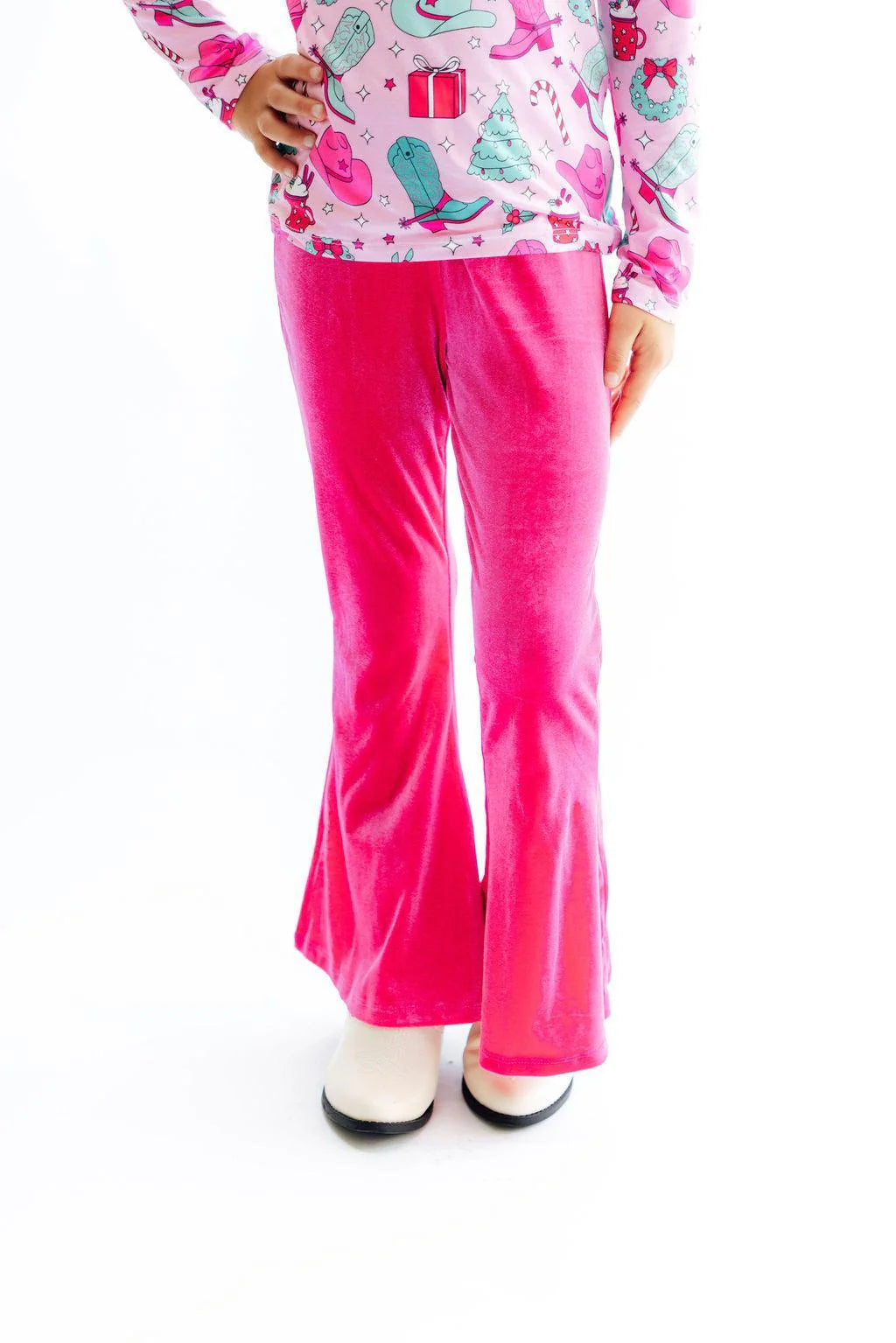 Pink Velvet Pants