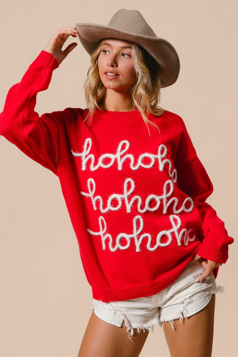 Ho Ho Ho Christmas Sweater