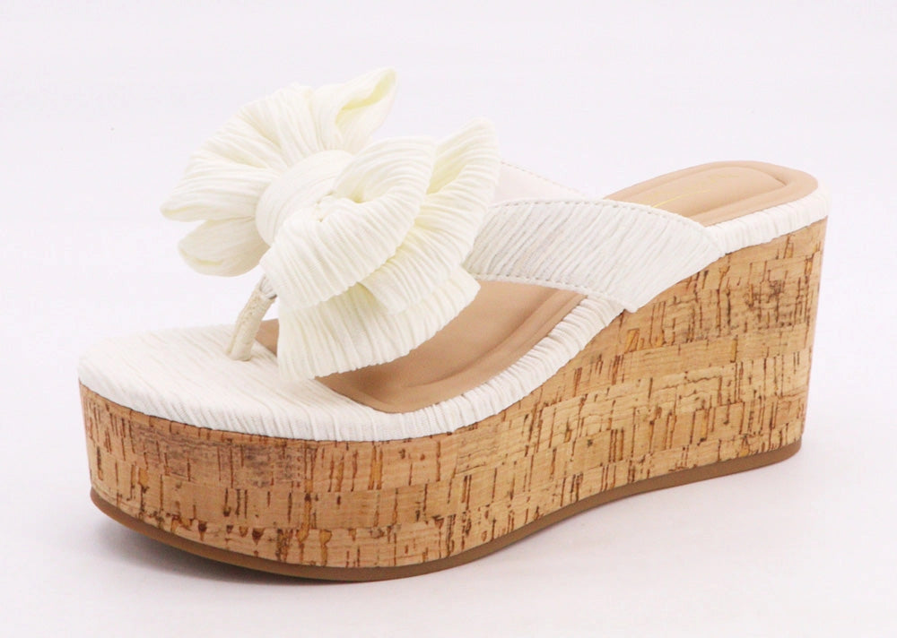 Sweet Magnolia Platform Wedges